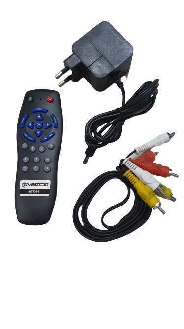 Sayeny Ntex Doordarshan Freedish MPEG 2 Standard Definition Set Top Box for FreeDish 90+ channels (Black)