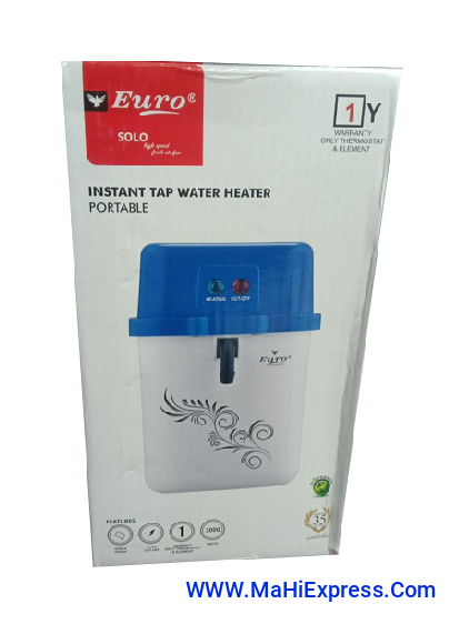 Sayeny Euro Tap Geyser Instant Mini Water Heater Geyser for Kitchen, Hotel, Bathroom, Hospital, Tap and Outdoor Geysers 3000 Watt Model Auto power cut-off For Use Home,Office,Restaurant,Clinics, Saloo