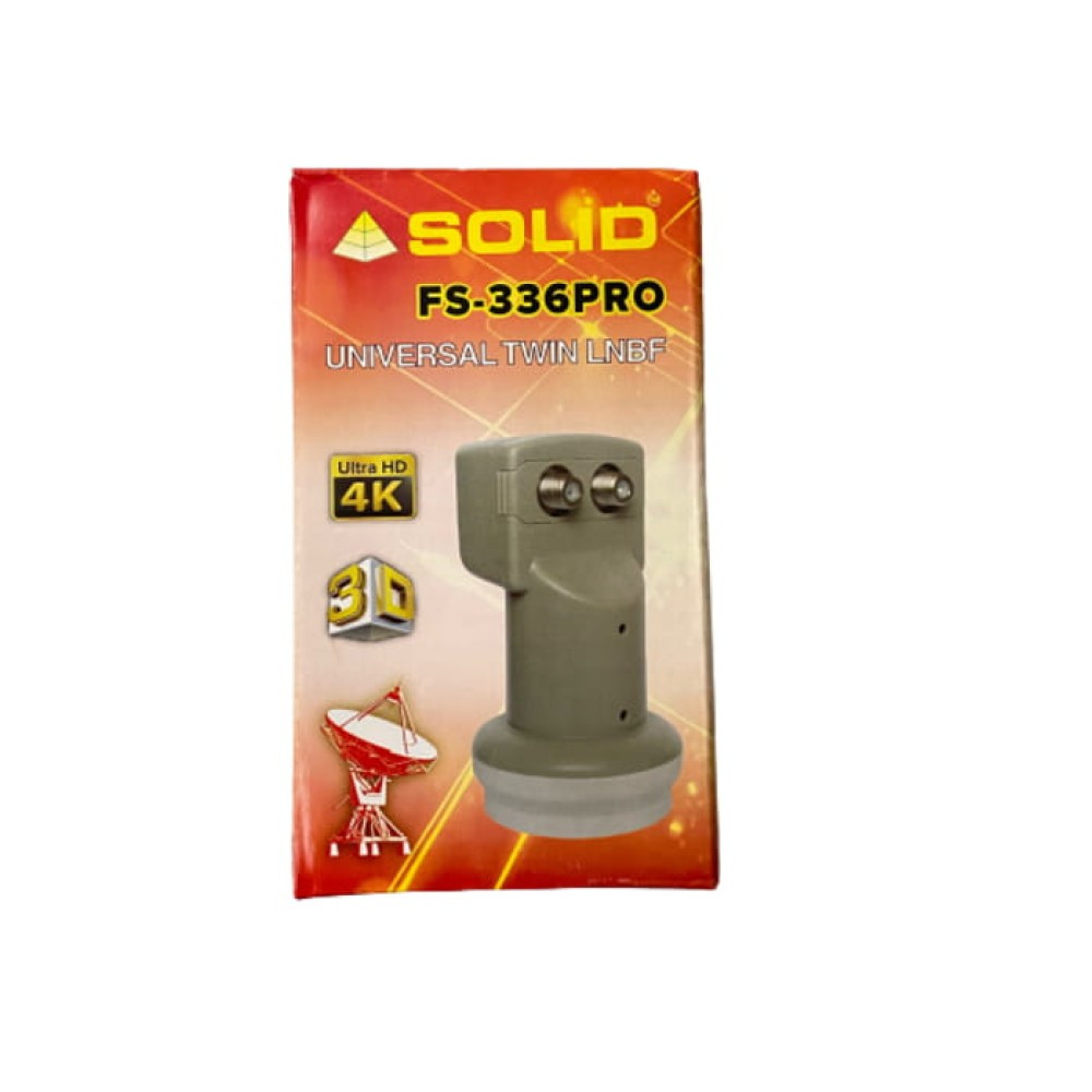 SOLID FS-336PRO Universal Twin Ku-Band LNB