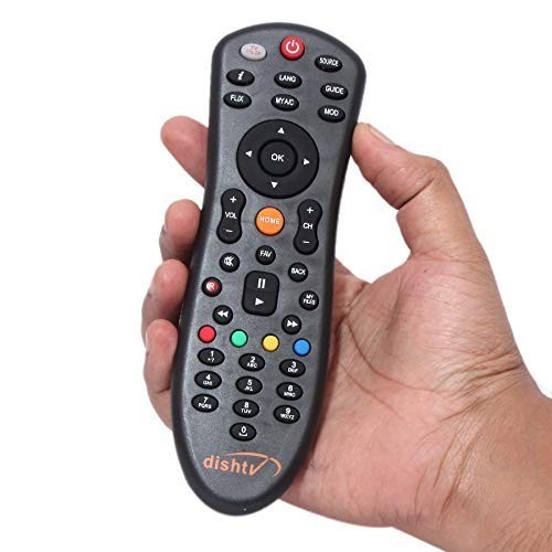 Sayeny Dish Plus Remote Compatible with SD/HD Set Top Box Dish TV Remote Controller  (Black)