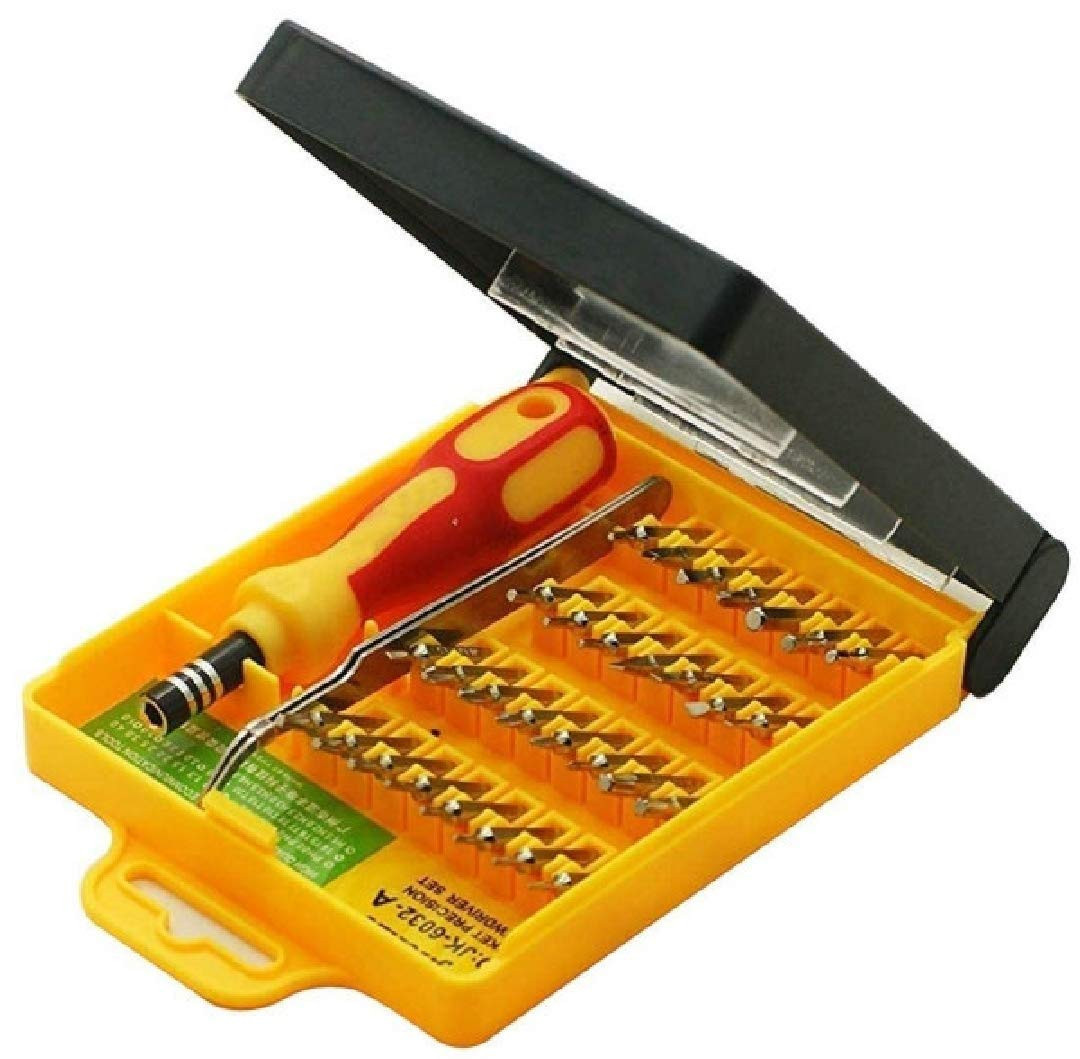 Sayeny 32 in 1 interchangeable Magnetic Screw Driver Tool Kit (JK 6066 B) Multipurpose Precision Screwdriver Set Mobile Repair Tools