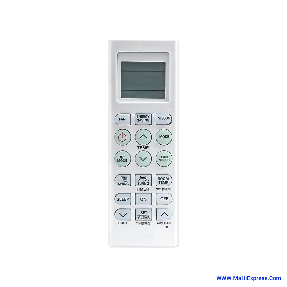 Sayeny Compatible Lg Ac Remote Control Original AKB73315601 Model 36G Suitable for Split Window Air Conditioner 1 1.5 2 Ton of LG time 3SEC LP-W5012DAW