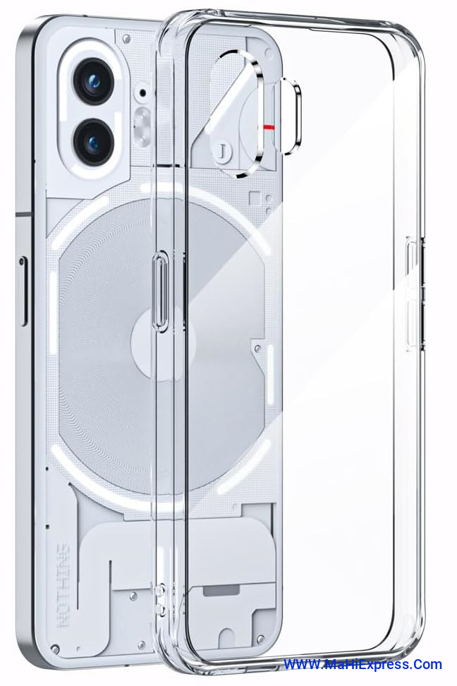 Back Cover for CMF by Nothing Phone 2, CMF Nothing Phone 2, Nothing CMF Phone 2, CMF Phone 2, (BM)  (Transparent, Grip Case, Silicon, Pack of: 1)