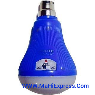 Onlite L81 Rechargeable AC/DC Bulb 25W 40-SMD Emergency Automatic Led Light with Detachable Handle (Multicolour)