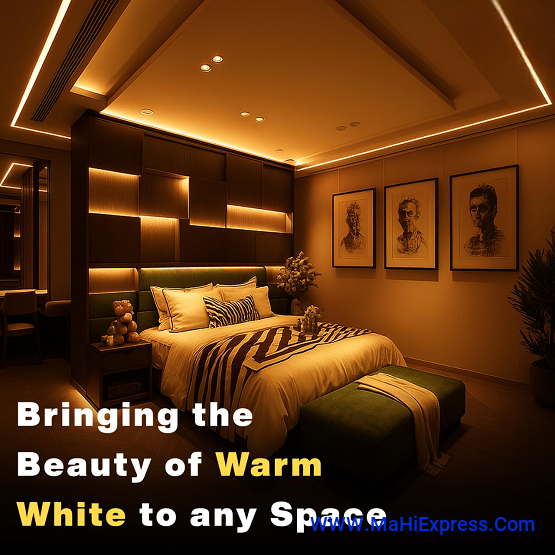 Sayeny 10 Meter Rope Led Strip Lights – Outdoor Lights Waterproof for Balcony,Home Decor & Diwali Decoration| RGB Strip Light for Diwali Decoration with Mode Change Controller (Warm White)