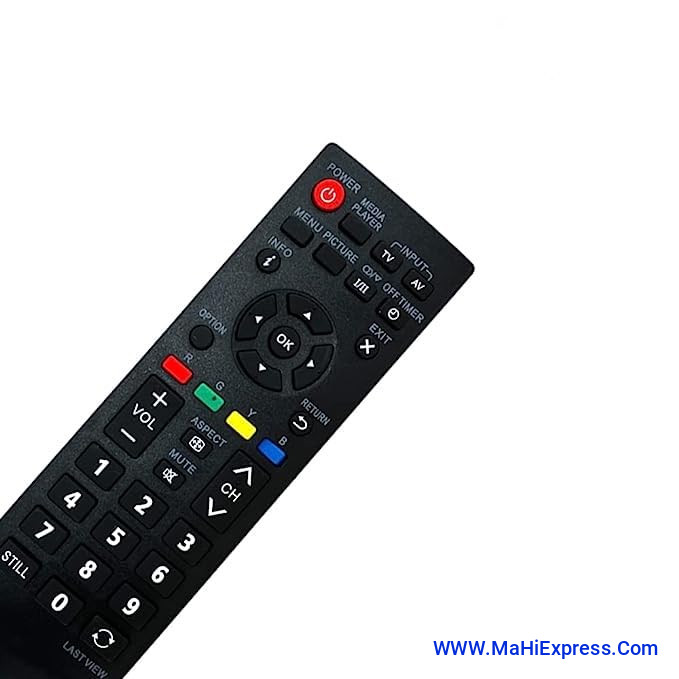 Sayeny Remote Compatible with All Most Panasonic LCD LED Plasma TV with Viera Tools Function RM-1180M (Please Match Old Remote)