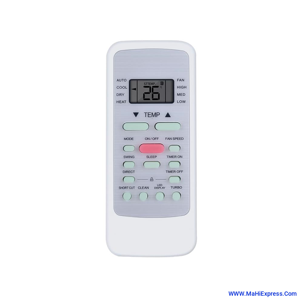 Sayeny Compatible with Blue Star AC Remote Original 12A Model Suitable 1 1.5 2 Ton Split and Window Air Conditioner - Make Sure Existing Remote Control Match Exactly of Each Keys