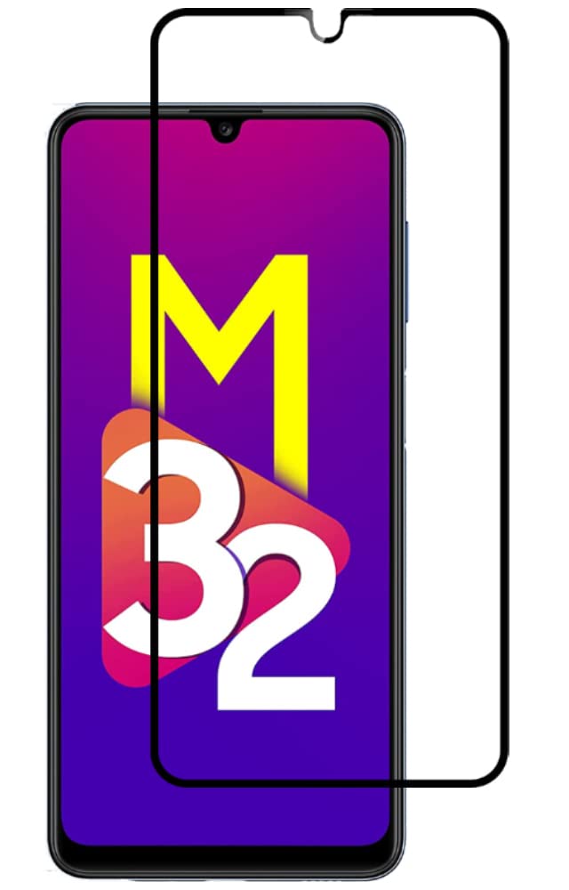 Sayeny 11D Glued Black Edge to Edge Tempered Glass for Samsung Galaxy A31/ Samsung Galaxy A32 4G/ Samsung Galaxy A33 5G/ Samsung Galaxy M32/ Samsung Galaxy F22