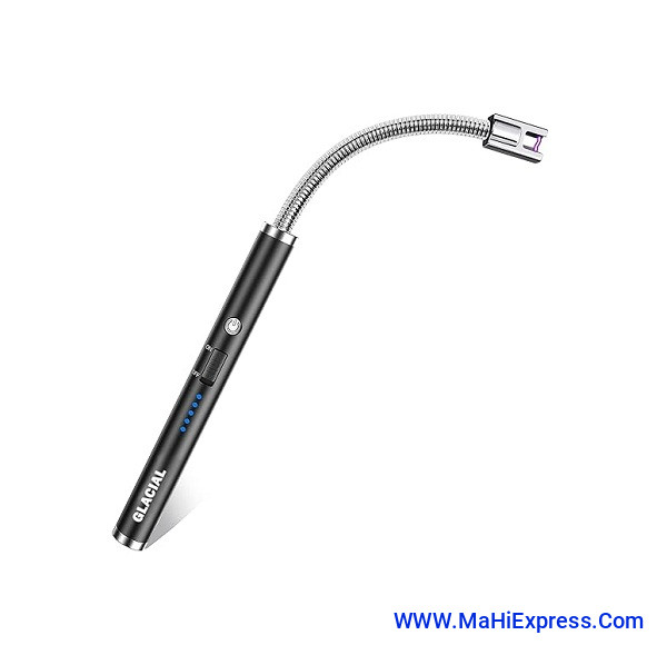 Sayeny Electric Lighter for Candles Rechargeable Electric Gas Lighter for Home Use Candle Lighter Plasma Lighter Flameless Windproof USB Lighter More Garlic Paste Per Clove (Multicolor)