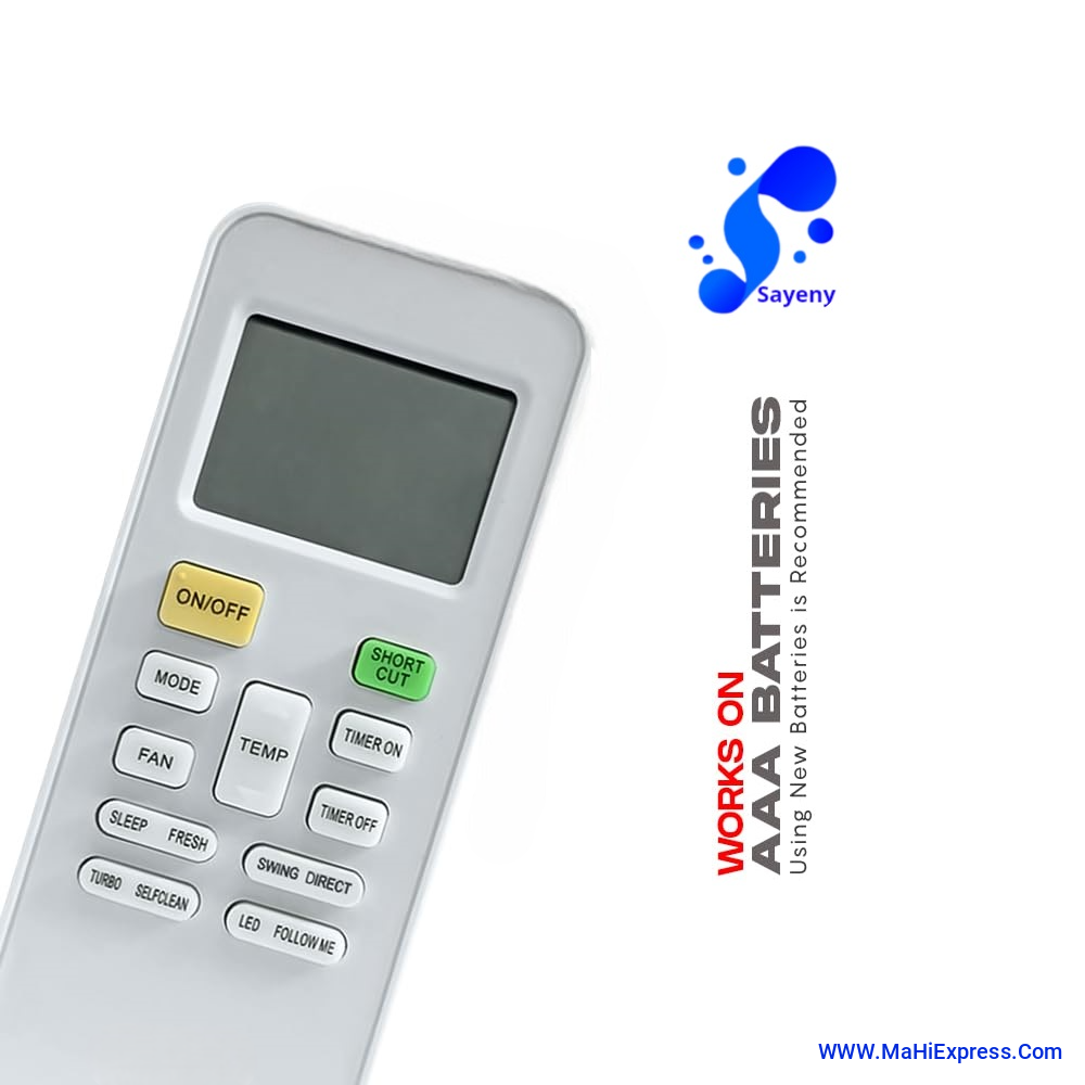 Sayeny Compatible for Blue Star AC Remote Original Model 149 Suitable 1 1.5 2 Ton Split and Window Air Conditioner