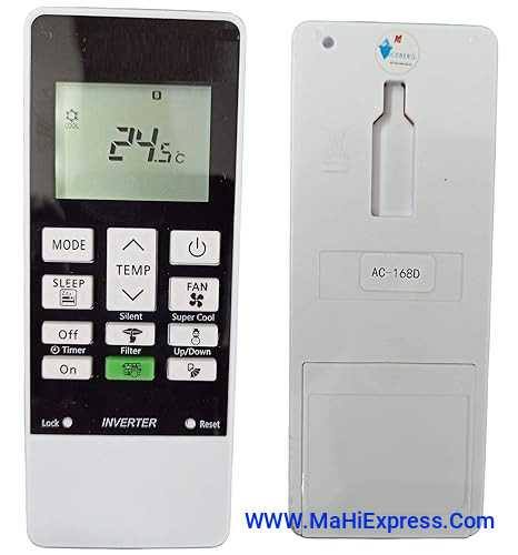 Sayeny AC Remote Control Compatible for Hitachi AC Remote/Hitachi Split ac Remote/Hitachi Window Ac Remote (Hitachi AC-340 - VE-168D)