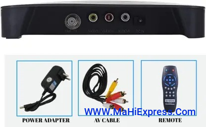 Sayeny MPEG-2 SD DVB-S Digital FTA Set-Top Box GET LIFETIME FREE TV / FM CHANNELS FROM DD FREE DISH ( NO MONTHLY CHARGES ) Media Streaming Device  (Black, White)