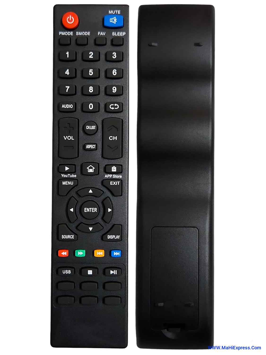 Sayeny Remote Compatible for Koryo/Onida LED TV Remote Control with YouTube Button (Your Old Remote Must be Exactly Same)