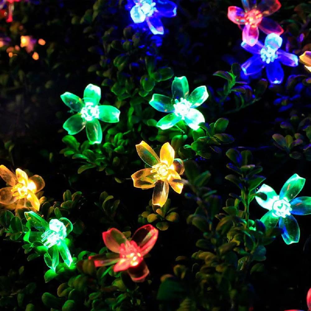 Sayeny Flower Fairy String Lights, 3 Meter 20 LED Christmas Lights for Diwali Home Decoration (Multicolour)