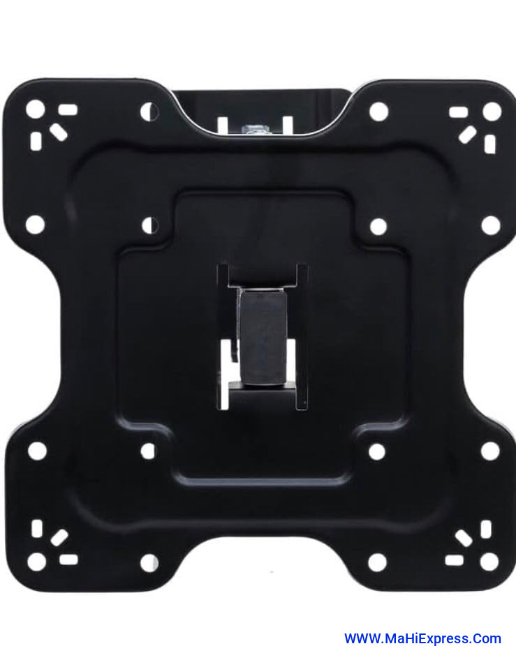 Sayeny Wall & Ceiling Mounts for 14-43" LED/LCD TVs w/Set Top Box/DTH & WiFi Router Stand, Black (Wall Mount)