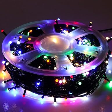 Sayeny 90 Meter Long with 450 Pixel LED Bulb Waterproof 8 Modes Fairy String Lights for Decoration (Multi Color)