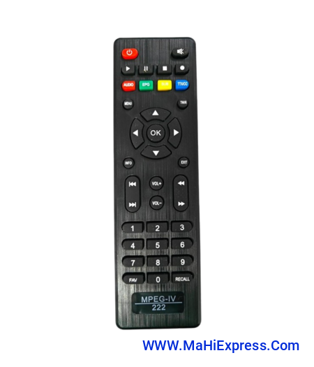 Sayeny Compatible Remote Control for NTEX Free To Air DTH Setop Box (with WiFi) Remote (Exactly Same Remote Will Only Work)