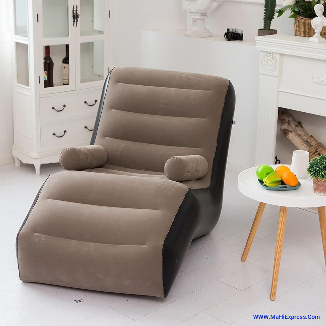 Air Sofa, Inflatable Sofa Chair, Air Chair, Inflatable Sofa, Portable Sofa, Single Seater, Sofa Chair Bed Set Portable Recliner with Air Pump