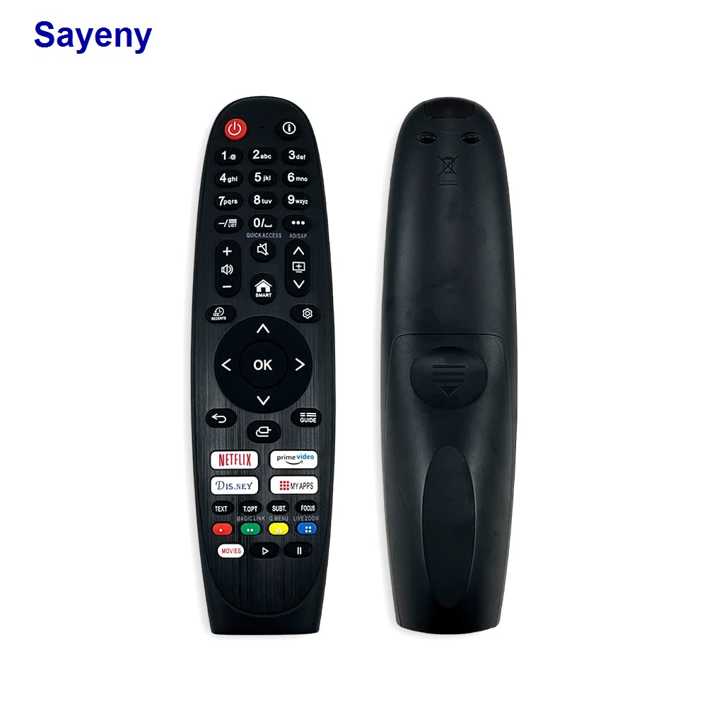 Sayeny Compatible Magic Smart Lg Tv Remote Control Original Suitable for all Model MR600 MR650 MR18BA MR19BA MR20GA MR21GA MR22GA MR400 MR500 MR700 with All Feature Except No Mic and Pointer or Mouse