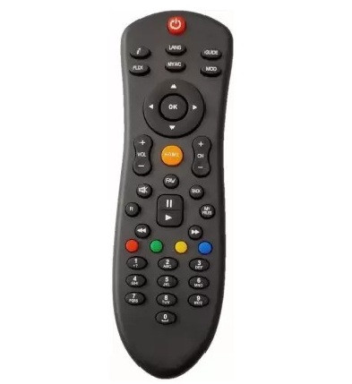 Sayeny Compatible with Dish TV Remote Control Replacement for All Dish TV SD/HD DTH with Recording Set Top Box
