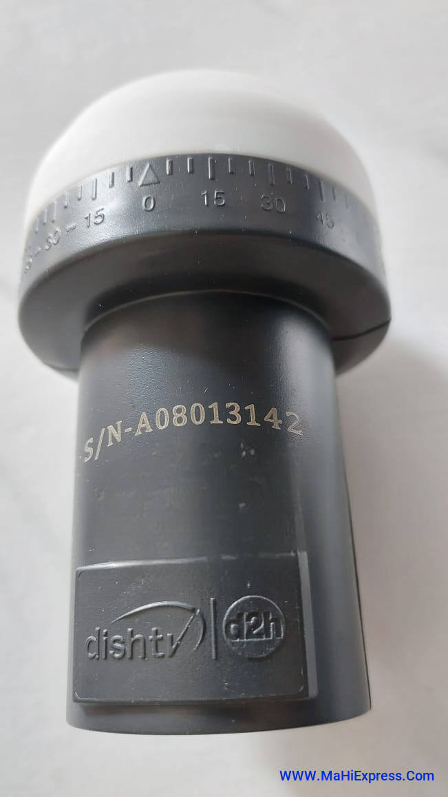 Dishtv D2h All DTH in Full HD Signal Digital KU Band LNBF Satellite Receiver Universal Antenna Rotator