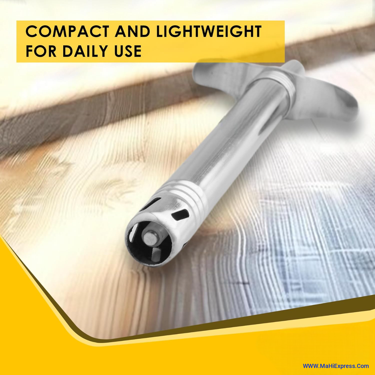 HP Gas Steel Reinforced LPG Gas Hose Pipe+Regulator+Lightar+2pcs Clip lpg suraksha hose pipe 1.5 meter Hose Pipe (1.5 m)