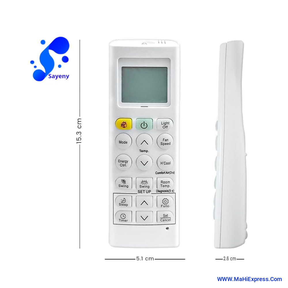 Sayeny  Compatible AC Remote Control for LG Split and Window Air Conditioner, Match Keys Exactly with Original 36J AC Remote Before Placing Order