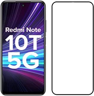 Sayeny Edge to Edge Curved 11D Tempered Glass for Mi Redmi Note 10 4G / Mi Redmi Note 10S / Mi Redmi Note 11 4G / Mi Redmi Note 11S / Mi Redmi Note 11 SE / Poco M5S (Black)