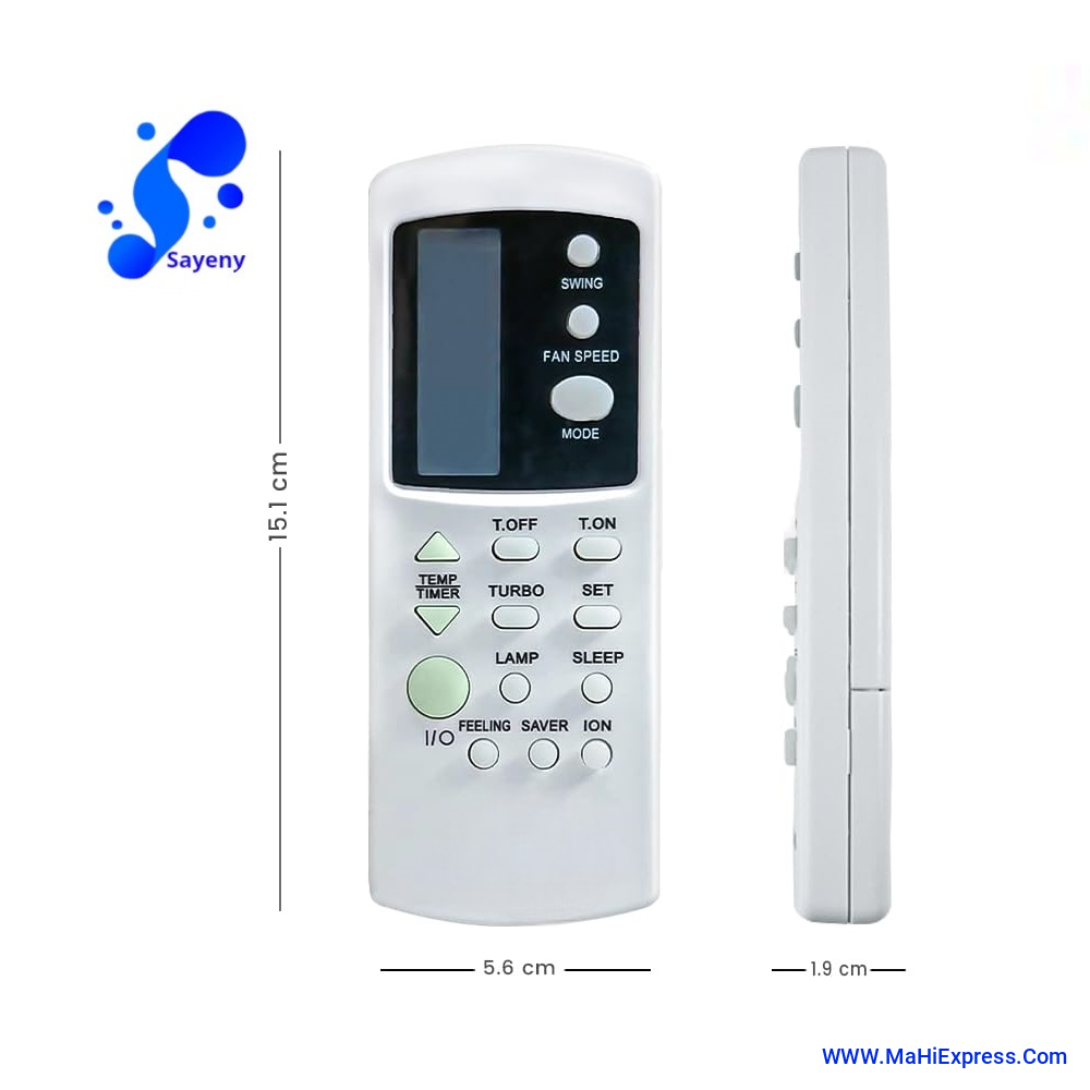Sayeny Compatible Air Conditioner remotes for Original Voltas AC Remote Control Suitable for 1 1.5 2 ton Split or Window ac - Match Exactly with Old Model 31 Remote for Better Performance