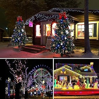 Sayeny 50 Meter Decorative 300 (Multi Colors) LED String Light Plug for Indoor & Outdoor Decorations,String Lights for DIY, Party, Home Decor, Christmas, Diwali