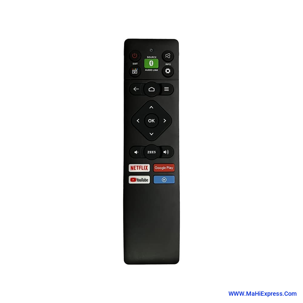 Sayeny Panasonic Smart LED TV Remote Control with Netflix YouTube and ZEE5 Functions Panasonic Smart LED TV (Please Match The Image with Your Old Remote) Remote Controller  (Black)