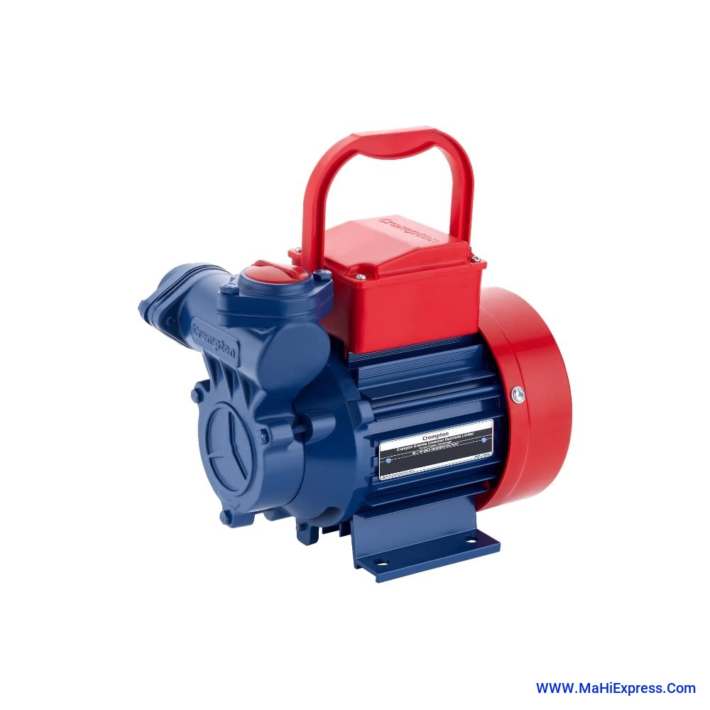 Crompton CHAMP PLUS I | 1 HP | Residential Water Pump Self Priming Regenerative|Single Phase|ADDS (Drip Proof Adapter) | Anti-Jam Winding | 1 Years manufacturer's warranty