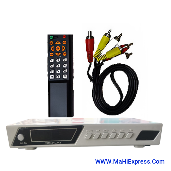 Sayeny Crown 1616 Mpeg-2 High Quality DD Free dish 150+ Tv Channels Lifetime Free Best Set Top Box Media Streaming Device