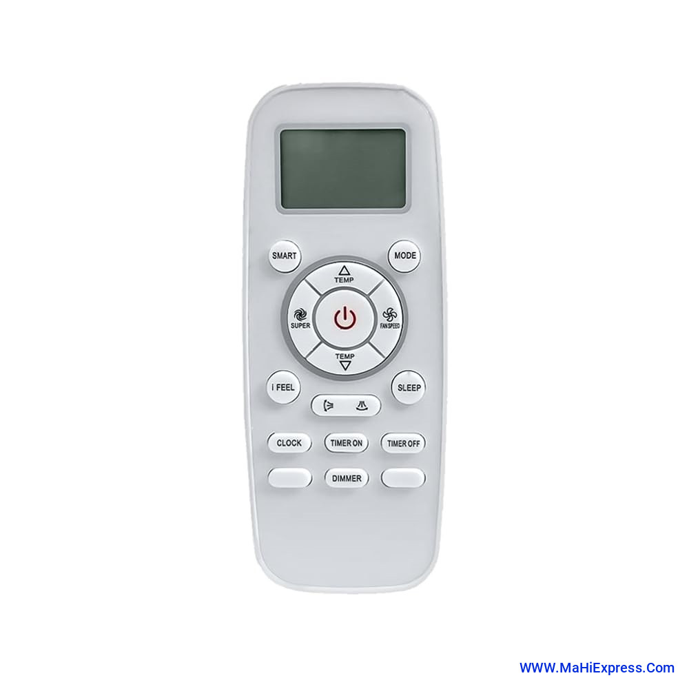 Sayeny Compatible for Blue Star AC Remote Original 197 Model Suitable 1 1.5 2 Ton Split and Window Air Conditioner - Make Sure Existing Remote Control Match Exactly of Each Keys