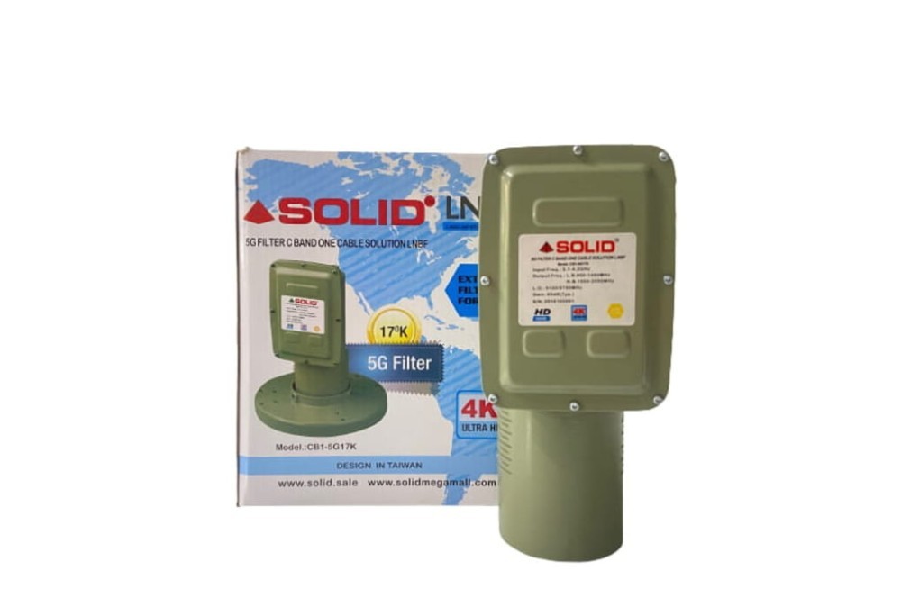 SOLID 5G Filter C-Band One Cable Solution LNBF
