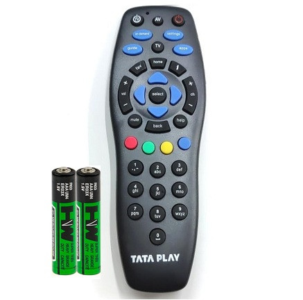 Sayeny Compatible with Tata Sky Remote Original Set Top HD Tatasky Box and Suitable for SD Tata Play Setup Box Remote Control