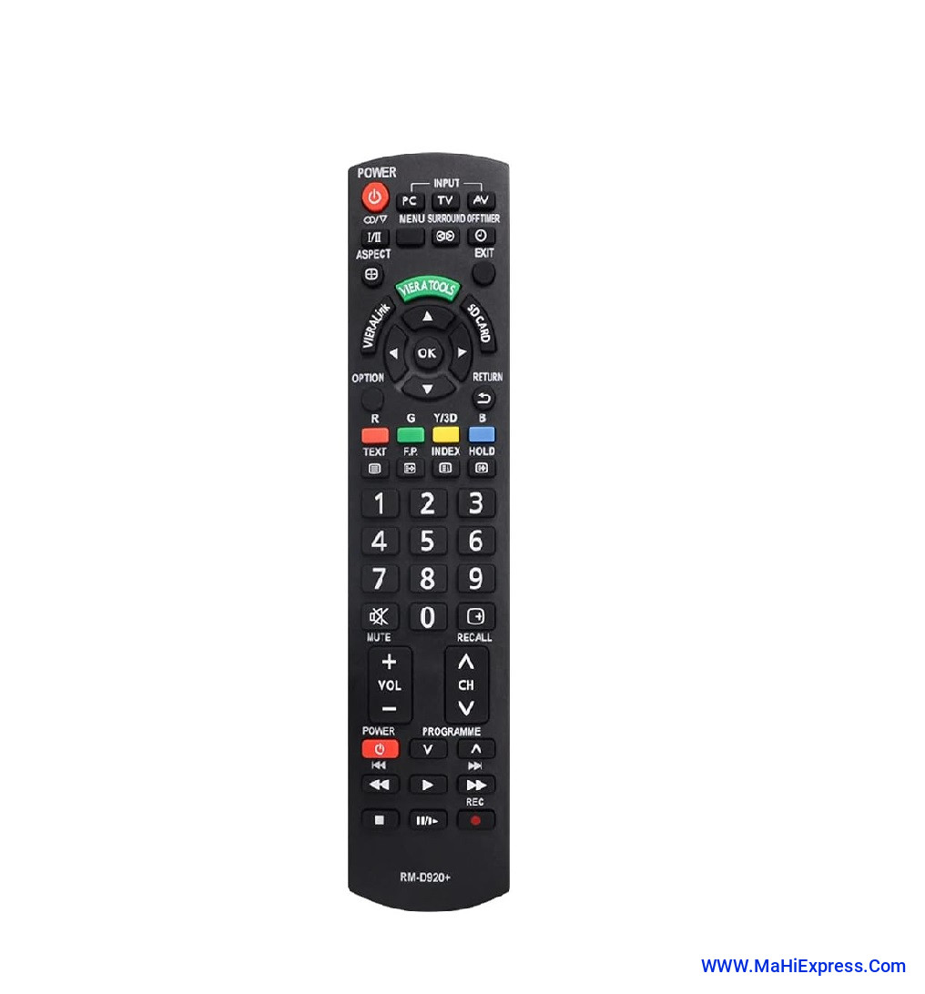 Sayeny Smart Remote Control Compatible for Panasonic Led TV Remote Control for All Panasonic Smart TV Viera HD LCD LED TV with VIERA Link/VIERA TOOLS / SD CARD