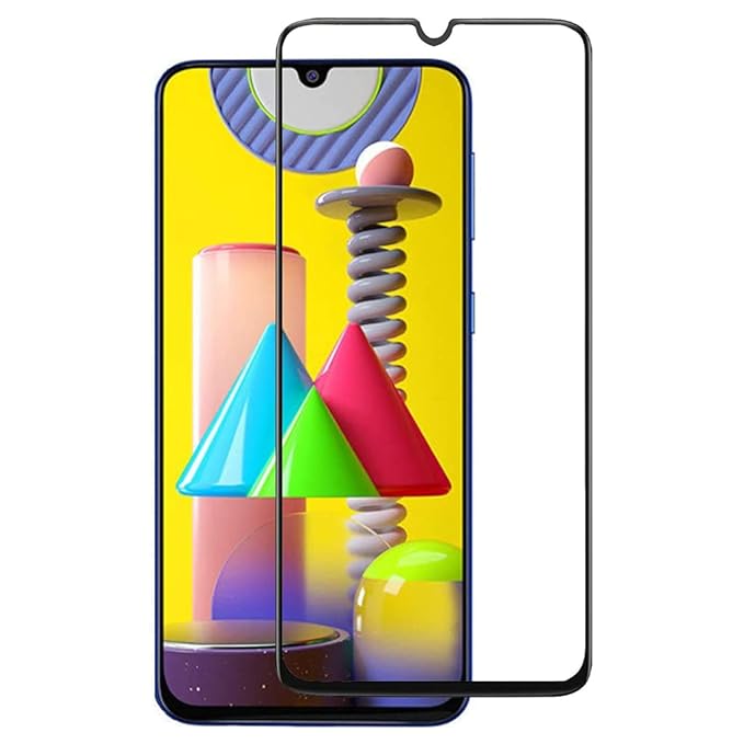 Sayeny 11D Glued Black Edge to Edge Tempered Glass for Samsung Galaxy A20/ Samsung Galaxy A30/ Samsung Galaxy A40S/ Samsung Galaxy A50/ Samsung Galaxy A50S