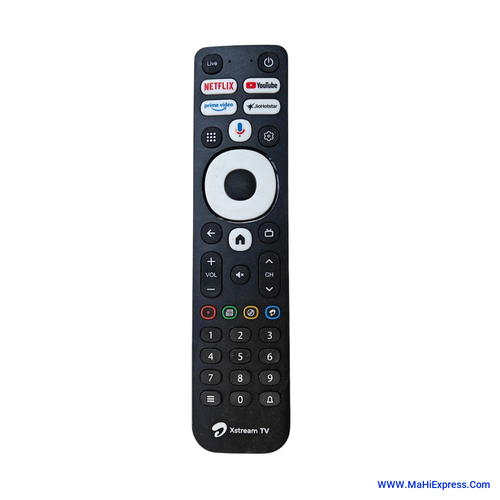 Sayeny Compatible for Airtel Xstream TV IPTV OTT Box – Replacement Remote for Airtel | Please Match with Your Old Remote Before Purchase (Without Voice Function)