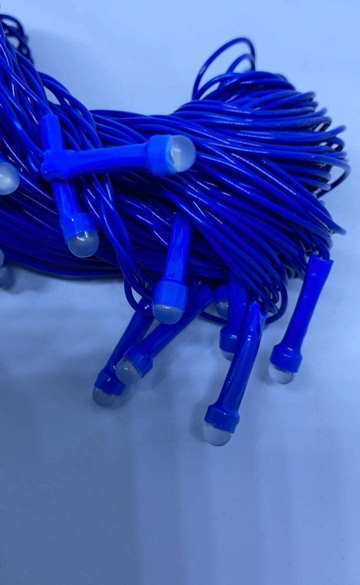 Sayeny 15 Meter Decorative 42 (Blue) LED String Light Plug for Indoor & Outdoor Decorations,String Lights for DIY, Party, Home Decor, Christmas, Diwali
