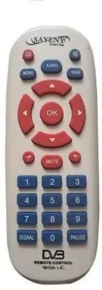 Sayeny DD Free Dish MPEG-2 Set Top Box Remote Controller  (White)