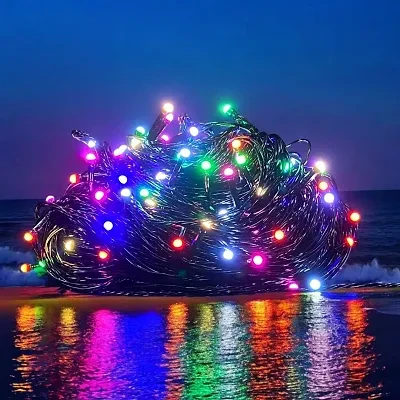 Sayeny 50 Meter Decorative 300 (Multi Colors) LED String Light Plug for Indoor & Outdoor Decorations,String Lights for DIY, Party, Home Decor, Christmas, Diwali
