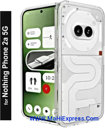 Sayeny Back Cover for Nothing Phone 2a / Nothing Phone 2a Plus  (Transparent, Flexible, Pack of: 1)