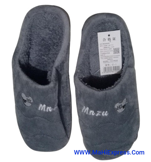 Sagar Collection Women's Comfort Slip On Closed Toe Warm Winter House Clog Indoor Slipper(Gry)