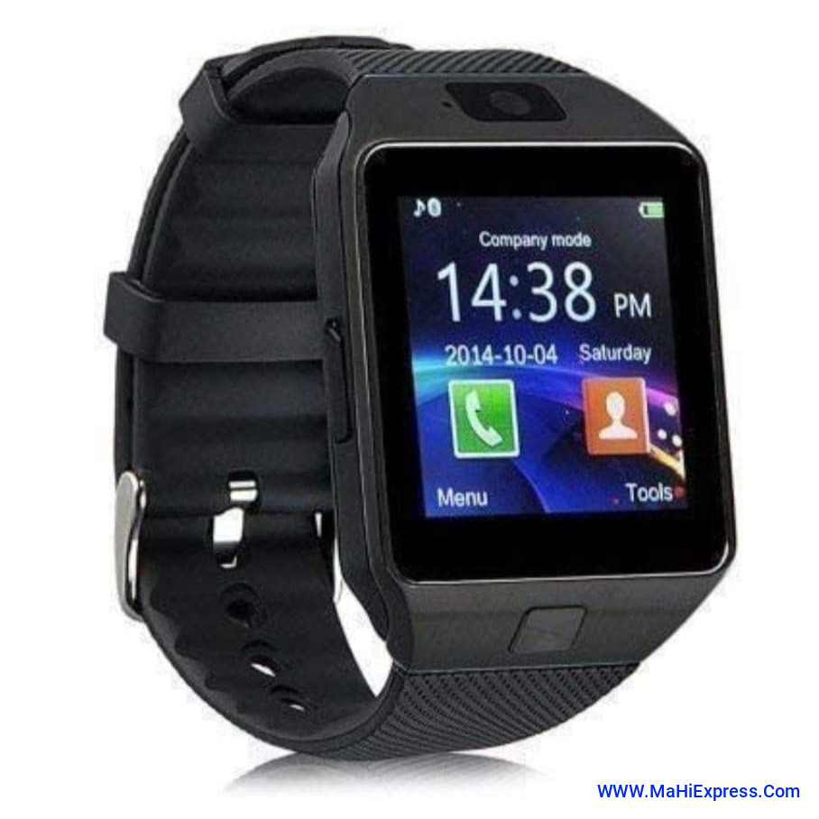 Sayeny Dz09 Smart Watch Wrist Watch Phone With Camera & Sim Card Support Smart Watch for Men & Women