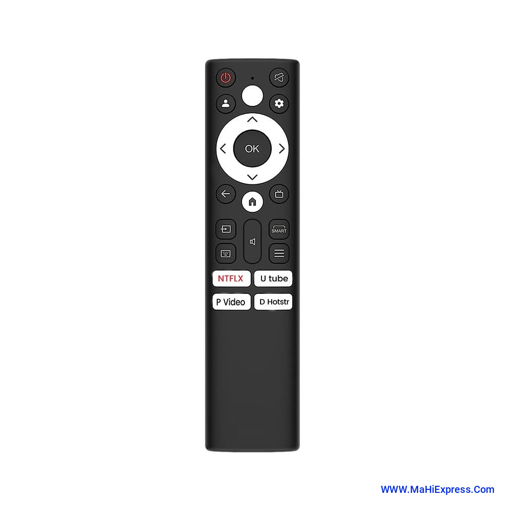 Sayeny Smart Universal Compatible of Acer Tv Remote Original Model Suitable for H Pro, XL, I & V Series Smart Android 2K 4K 32 40 43 50 55 65 75 UHD FHD Television Non Voice Command Control - Match Ex