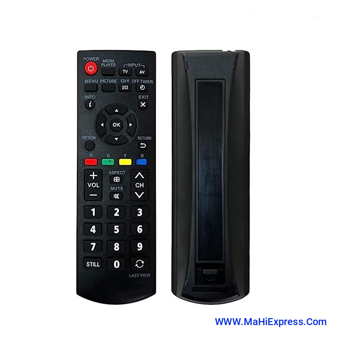 Sayeny Remote Compatible with All Most Panasonic LCD LED Plasma TV with Viera Tools Function RM-1180M (Please Match Old Remote)
